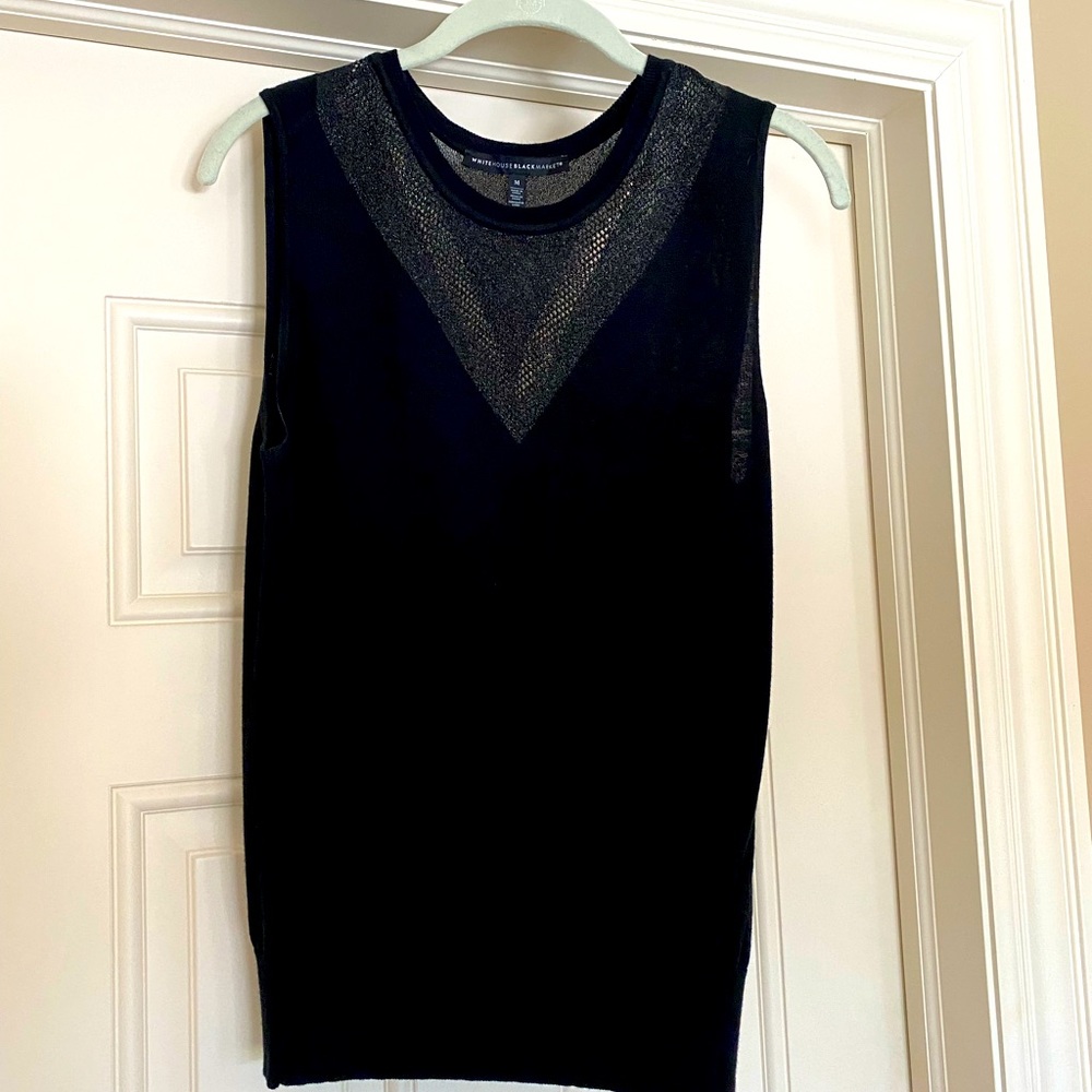 White House Black Market Sleeveless Top